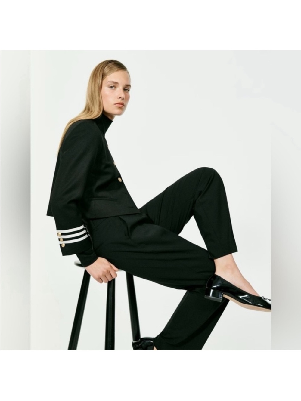 J Crew Pants 0 Portia Italian Wool Black